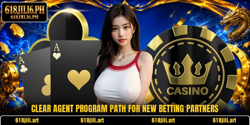 Clear agent program path for new betting partners