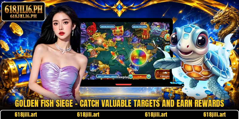Golden Fish Siege – Catch Valuable Targets And Earn Rewards