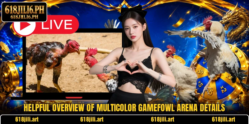 Helpful overview of multicolor gamefowl arena details