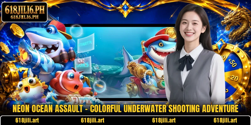Neon Ocean Assault – Colorful Underwater Shooting Adventure