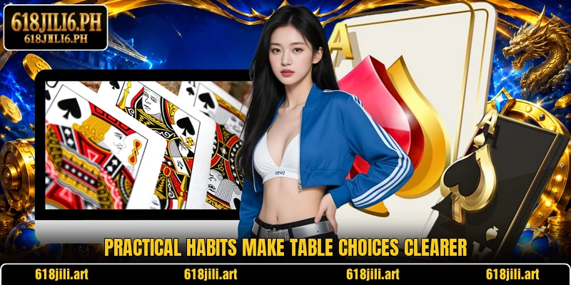 Practical habits make table choices clearer