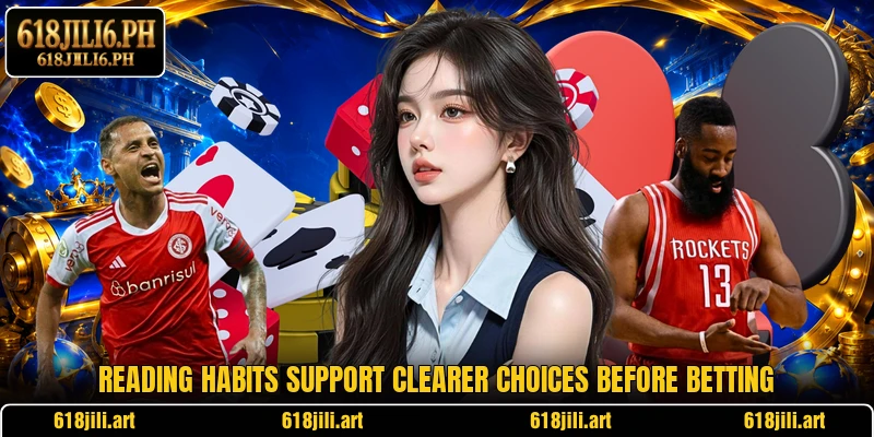 Reading habits support clearer choices before betting