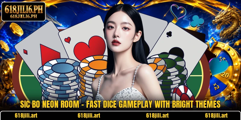Sic Bo Neon Room – Fast Dice Gameplay With Bright Themes