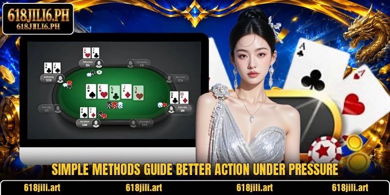 Simple methods guide better action under pressure