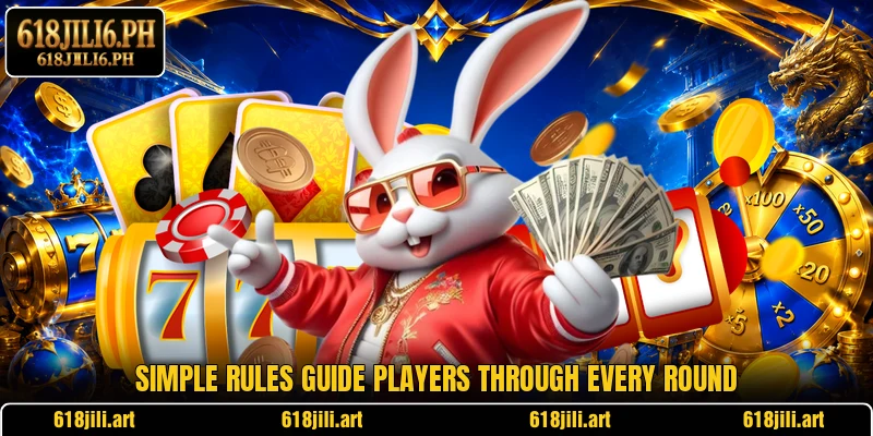 Simple rules guide players through every round