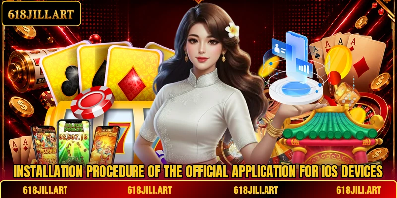 Installation procedure of the official application for iOS devices Installation procedure of the official application for iOS devices